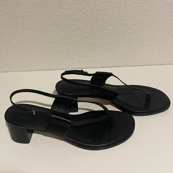 Vince Thong Slingback Sandal with Block Heel - Picture 3 of 8